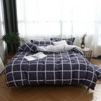 Botanical Print Duvet Cover Set Floral Pattern Bedding Collection Modern Bedroom Linen Set