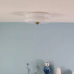 Art Deco Glass Ceiling Light