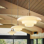 Modern Round Glass Pendant Light