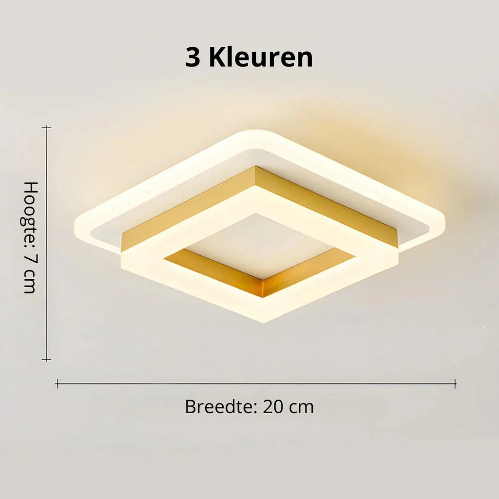Contemporary Square LED Ceiling Light