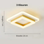 Contemporary Square LED Ceiling Light