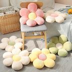 Flower-Shaped Decorative Throw Pillow