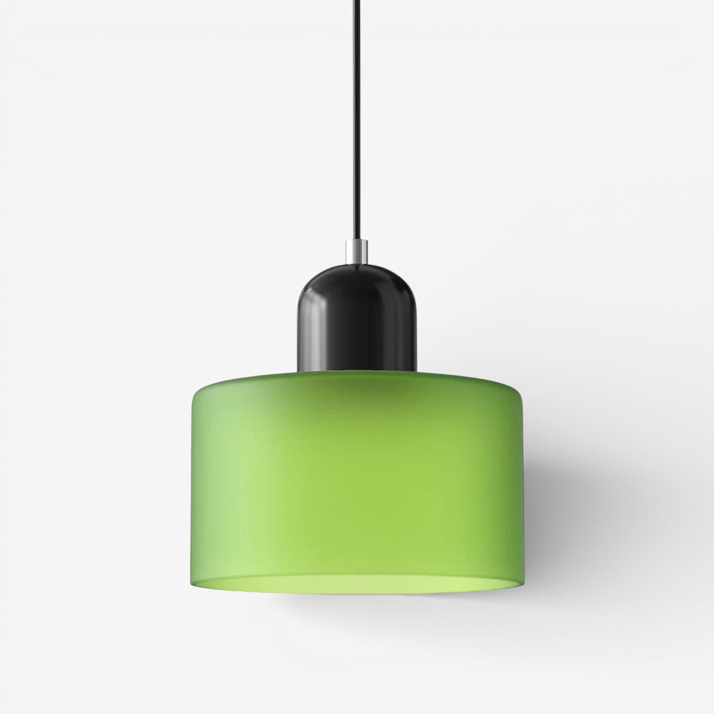 Creative Bauhaus Pendant Lamp – Two-Tone Geometric Suspension Light