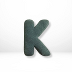 Velvet Alphabet Throw Pillow With Letters A To Z