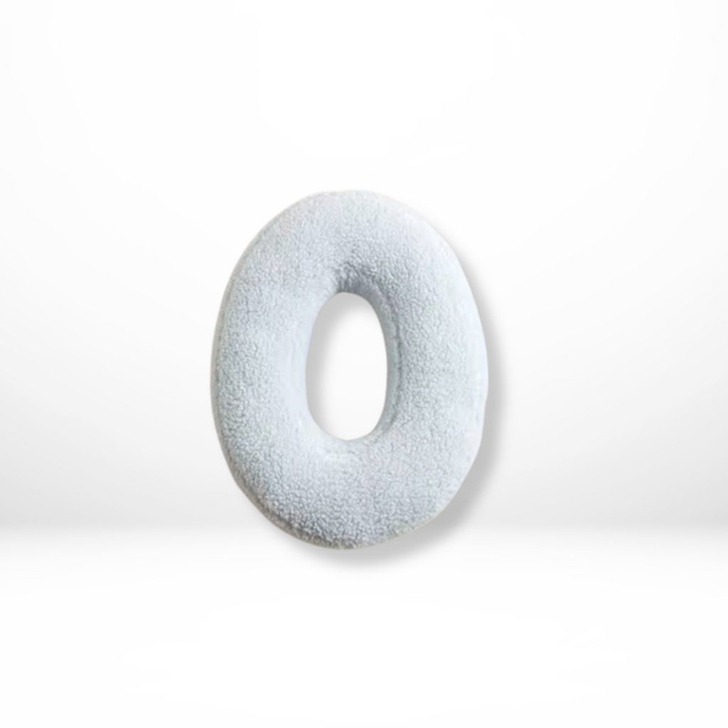 Velvet Alphabet Throw Pillow With Letters A To Z