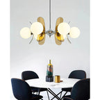Mid-Century Glass Pendant Light