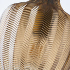 Woven Glass Pendant Light