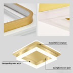 Contemporary Square LED Ceiling Light
