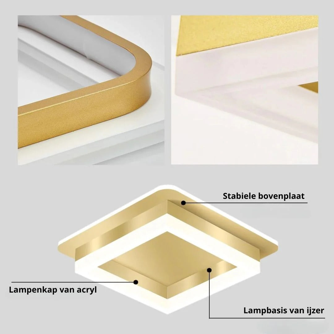 Contemporary Square LED Ceiling Light