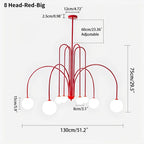 Modern Glass Chandelier
