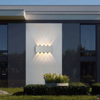 LED Wall Light Aluminum IP54 Weatherproof | Energy Efficient Lighting | Indoor and Outdoor Hardwired Wall Mounted Light