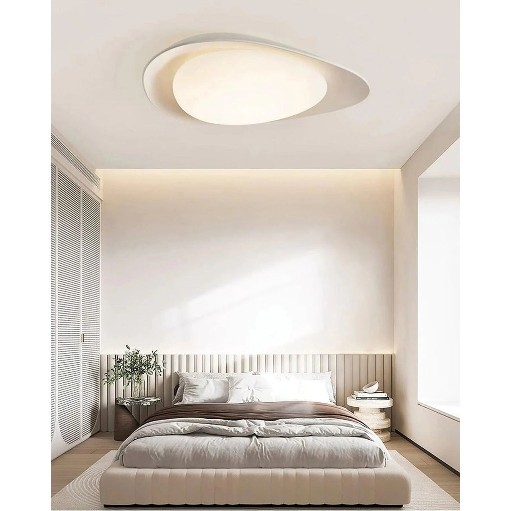 Contemporary Leaf-Shaped LED Ceiling Light