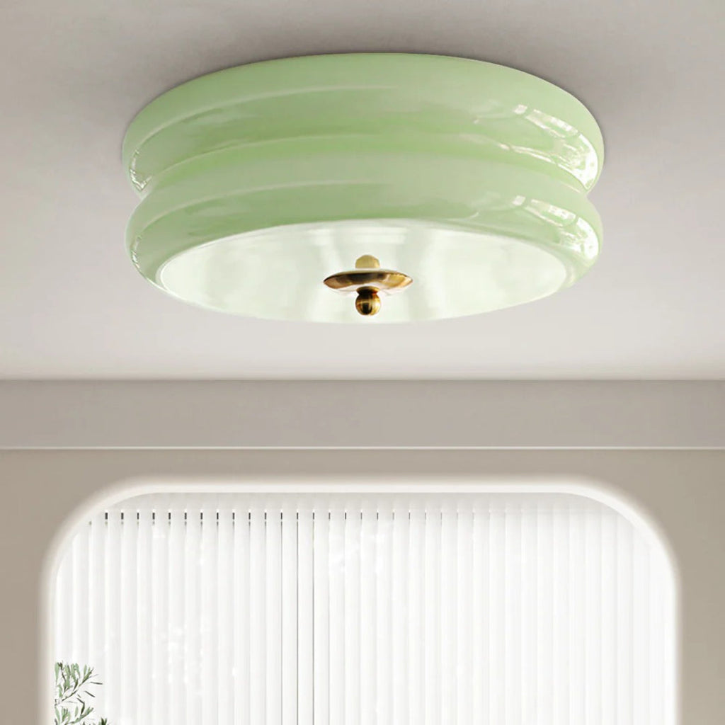 Art Deco Glass Ceiling Light