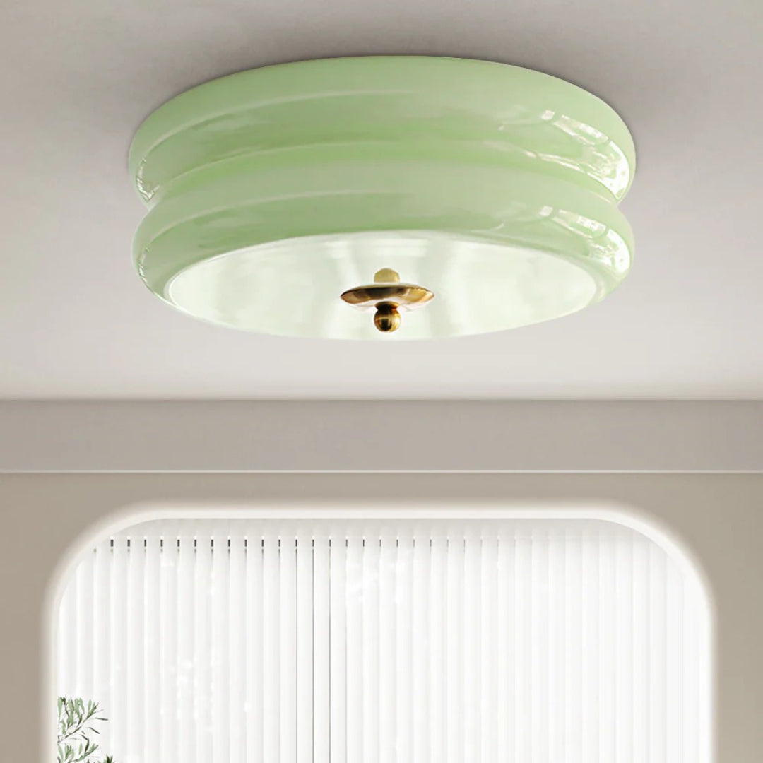Art Deco Glass Ceiling Light
