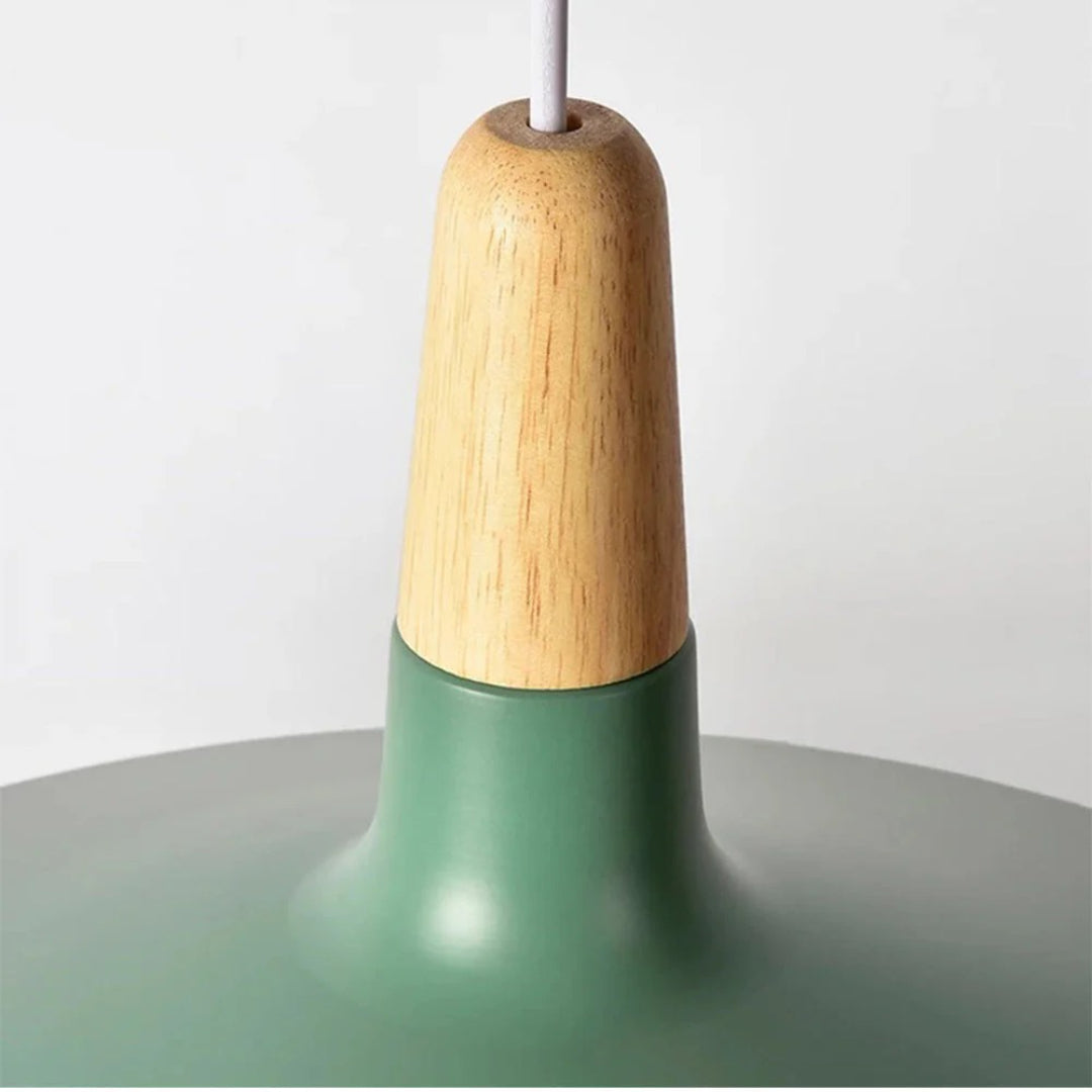 Scandinavian Wooden Pendant Light