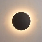 Kyris Applique Murale Ronde Minimaliste Noir/Or/Blanc. Salon - Neutralighting