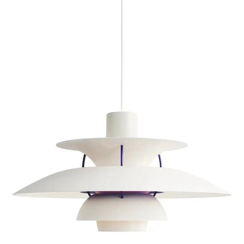 Contemporary Layered Metal Pendant Light