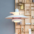 Contemporary Layered Metal Pendant Light