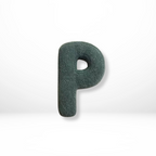 Velvet Alphabet Throw Pillow With Letters A To Z