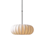 Layered Silk Pendant Lamp – Organic Sculptural Design For High Ceilings