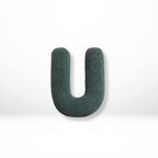 Velvet Alphabet Throw Pillow With Letters A To Z