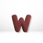 Velvet Alphabet Throw Pillow With Letters A To Z