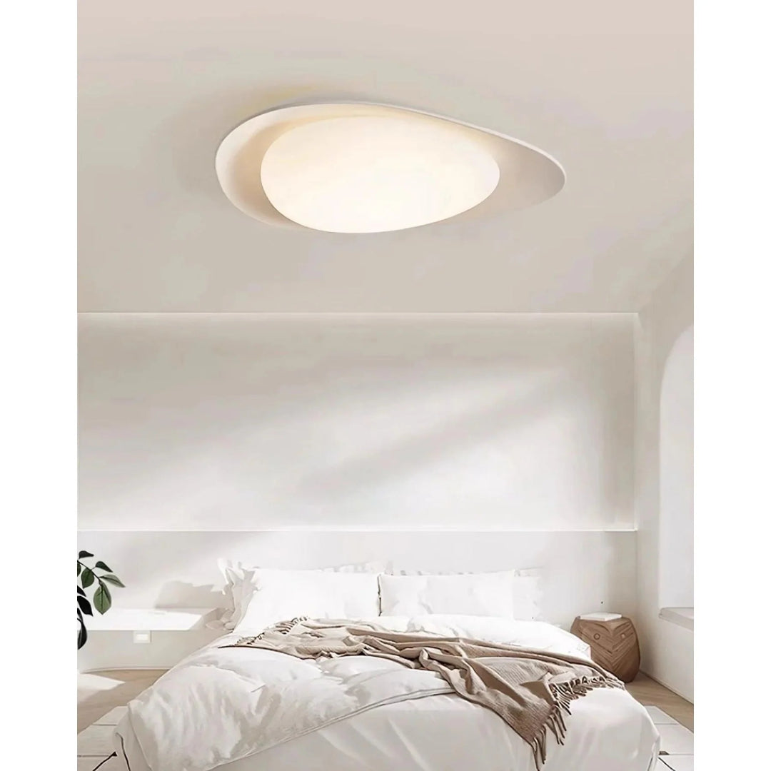 Contemporary Leaf-Shaped LED Ceiling Light