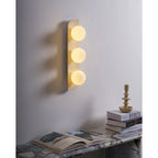 Round Stone Wall Light