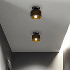 Vintage Fabric Ceiling Light