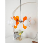 Mid-Century Glass Pendant Light