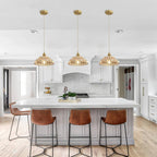 Floral Glass Pendant Light