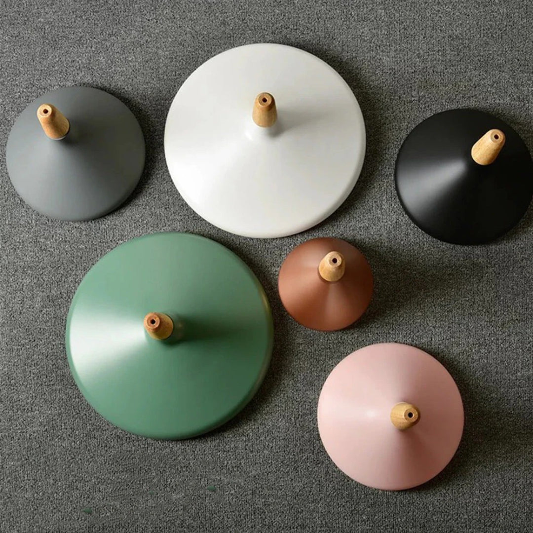 Scandinavian Wooden Pendant Light