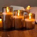 Flameless LED Candles – Battery Powered With Timer For Safe Ambient Decor