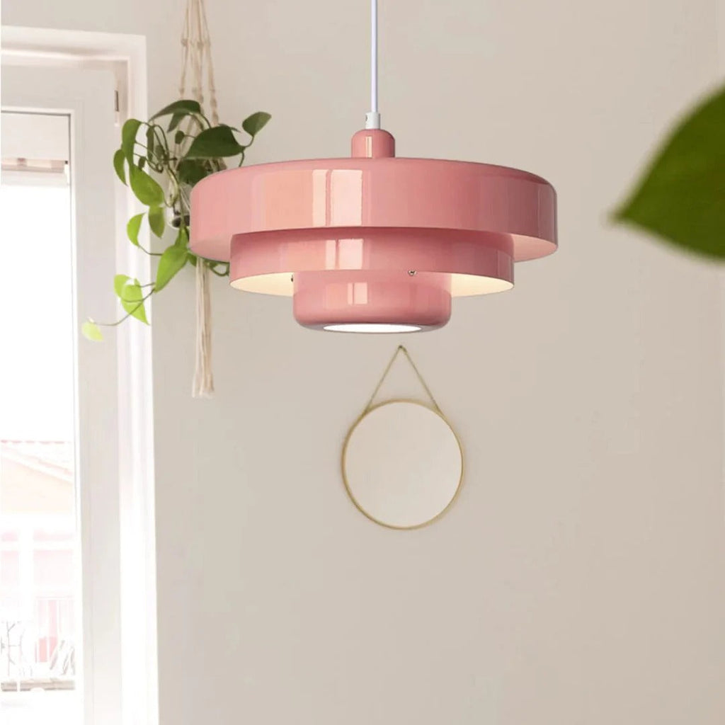 Layered Metal Pendant Light
