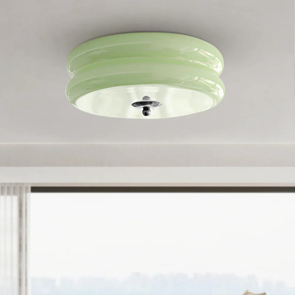 Art Deco Glass Ceiling Light