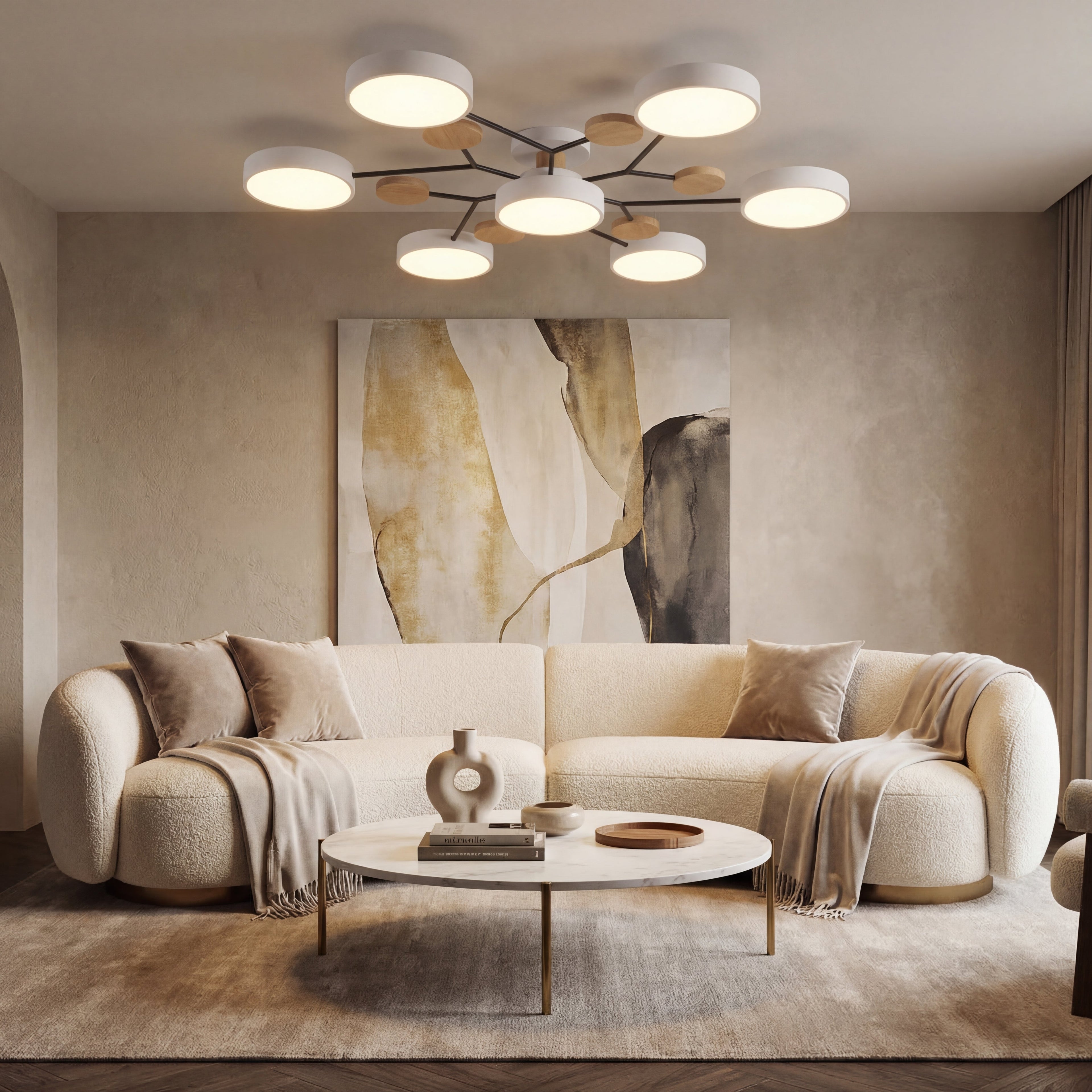 Modern Iron LED Ceiling Light