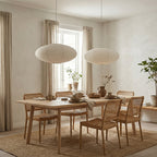 Paper Pendant Lamp – Wabi Inspired Sustainable Minimalist Design