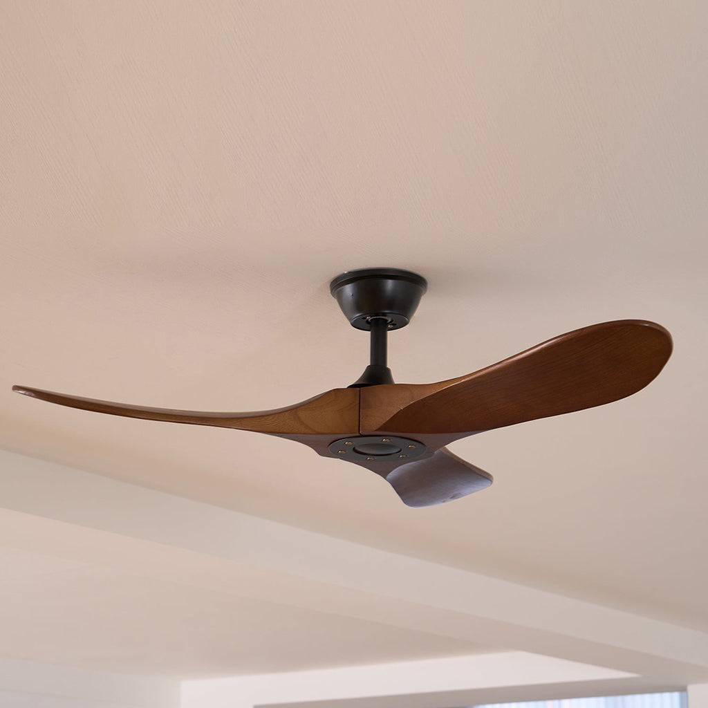 Wood Ceiling Fan – Quiet Copper Motor With Six Speed Control