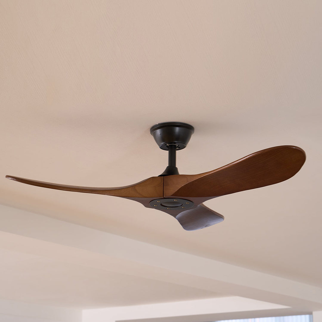 Wood Ceiling Fan – Quiet Copper Motor With Six Speed Control