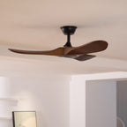 Wood Ceiling Fan – Quiet Copper Motor With Six Speed Control