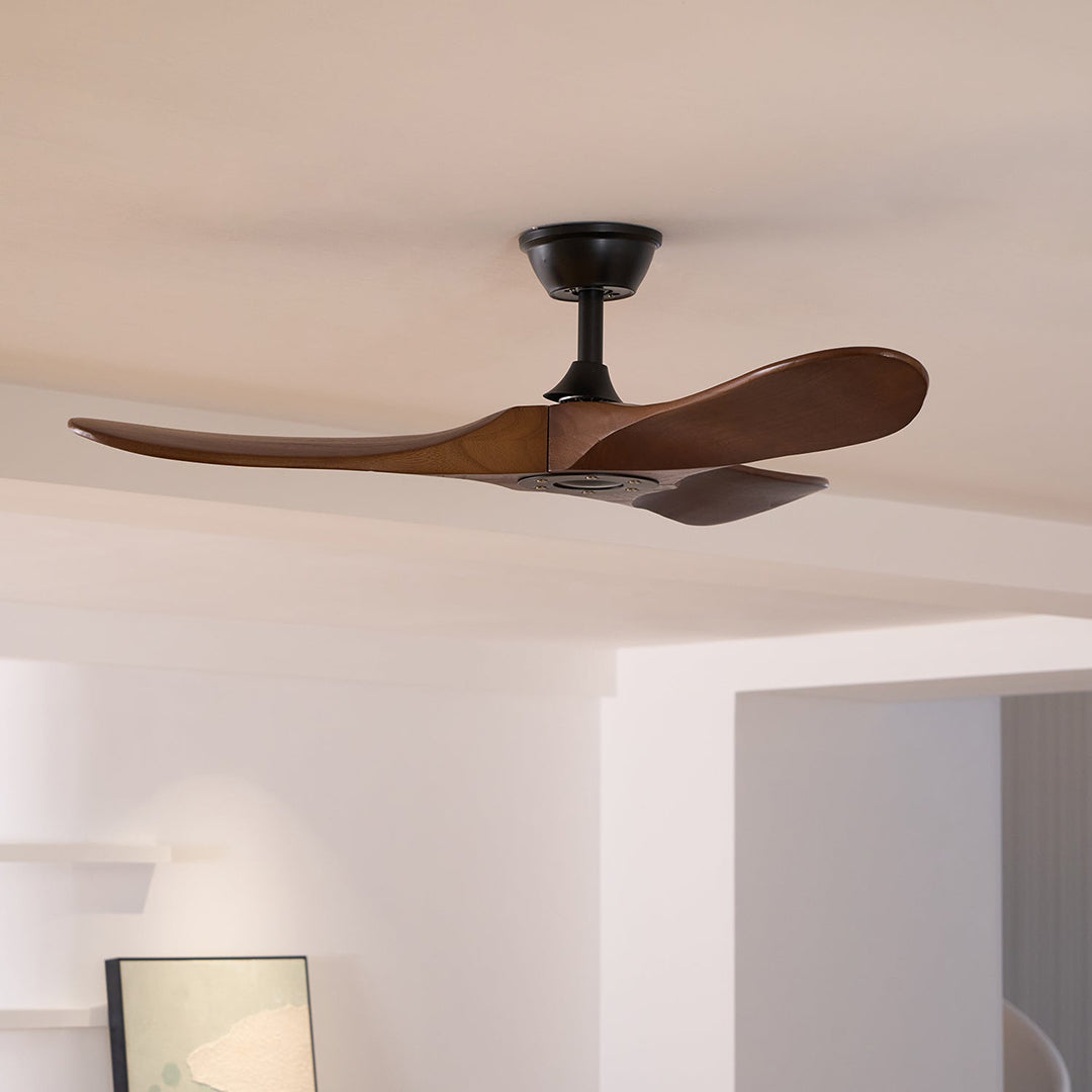 Wood Ceiling Fan – Quiet Copper Motor With Six Speed Control