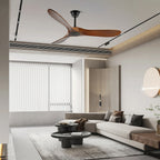 Wood Ceiling Fan – Quiet Copper Motor With Six Speed Control