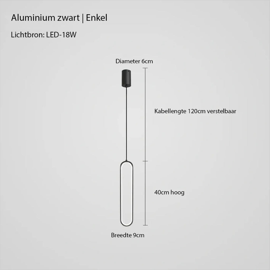 Minimalist LED Pendant Light