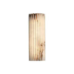 Alabaster Wall Lamp Hand-Cut Spanish Stone | G9 or Integrated LED | Unique Natural Grain Interior Sconce Lighting
