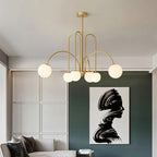 Modern Glass Chandelier