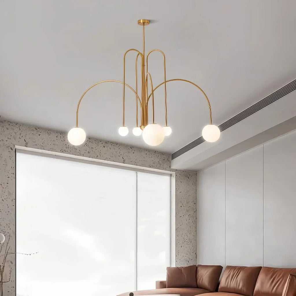 Modern Glass Chandelier