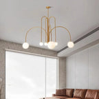 Modern Glass Chandelier