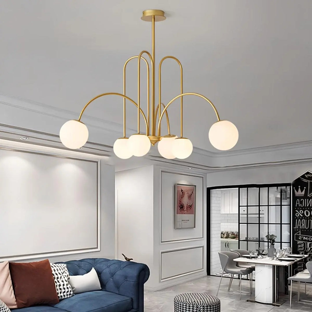 Modern Glass Chandelier