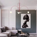 Modern Glass Chandelier
