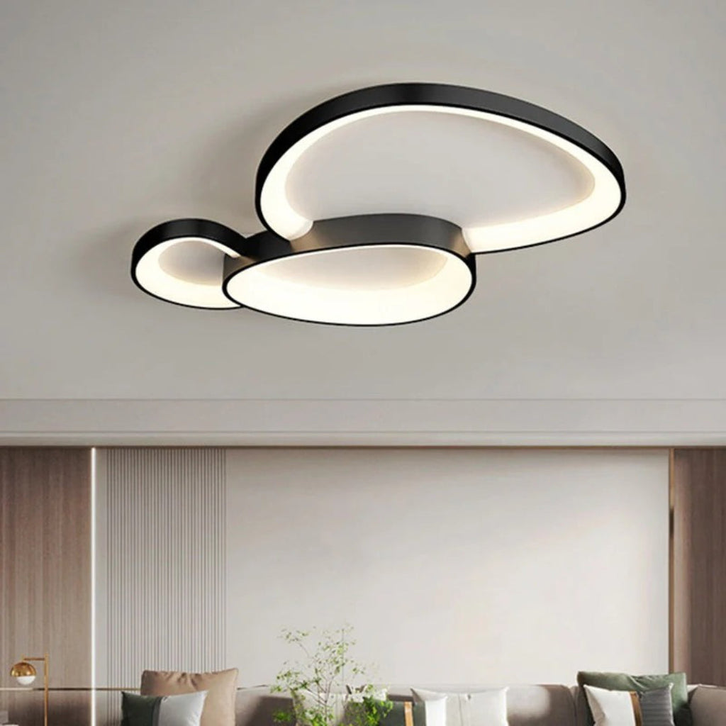 Minimalist Oval LED Ceiling Light